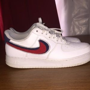 Air Force one chenille swoosh